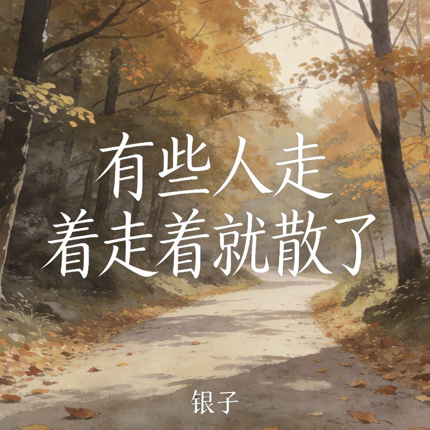 有些人走着走着就散了封面