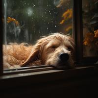 Caminos En La Lluvia: Sondios De Lluvia Tranquila Para Perros Calmos