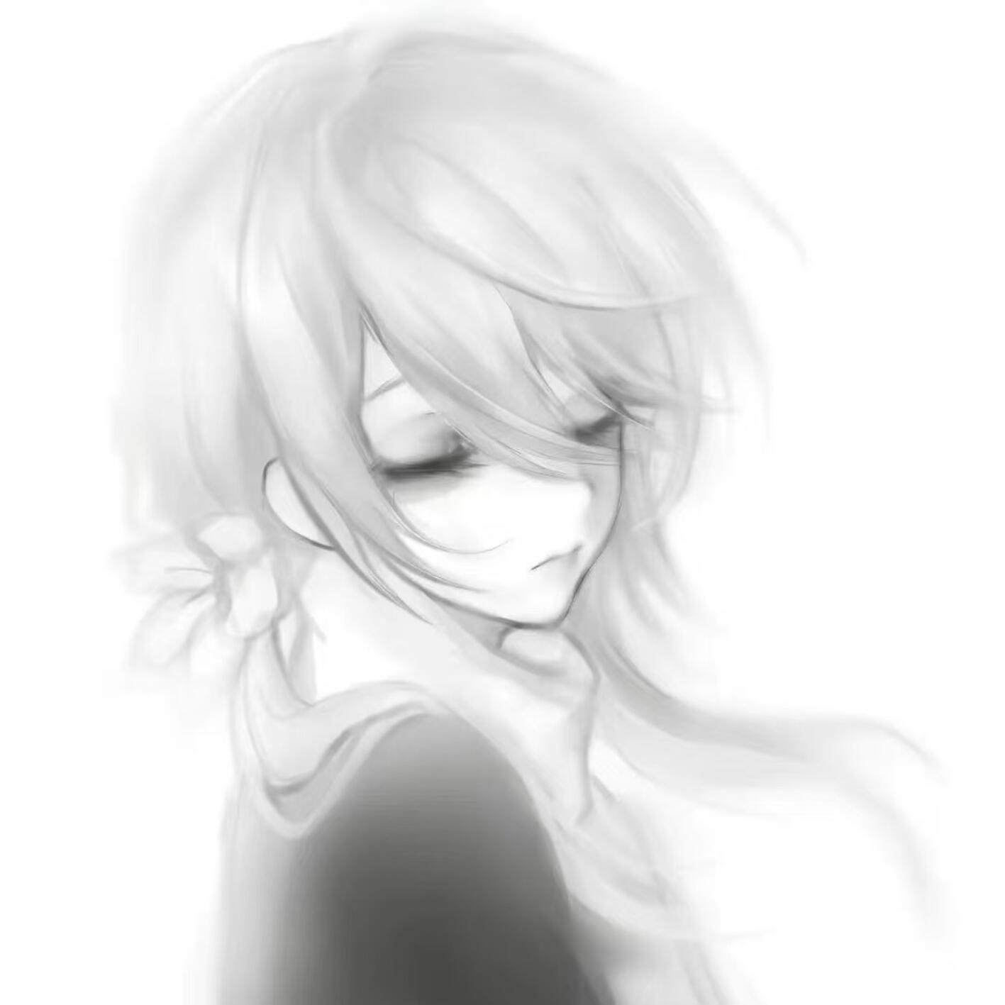 爱结痂 (她总是低头不说话)