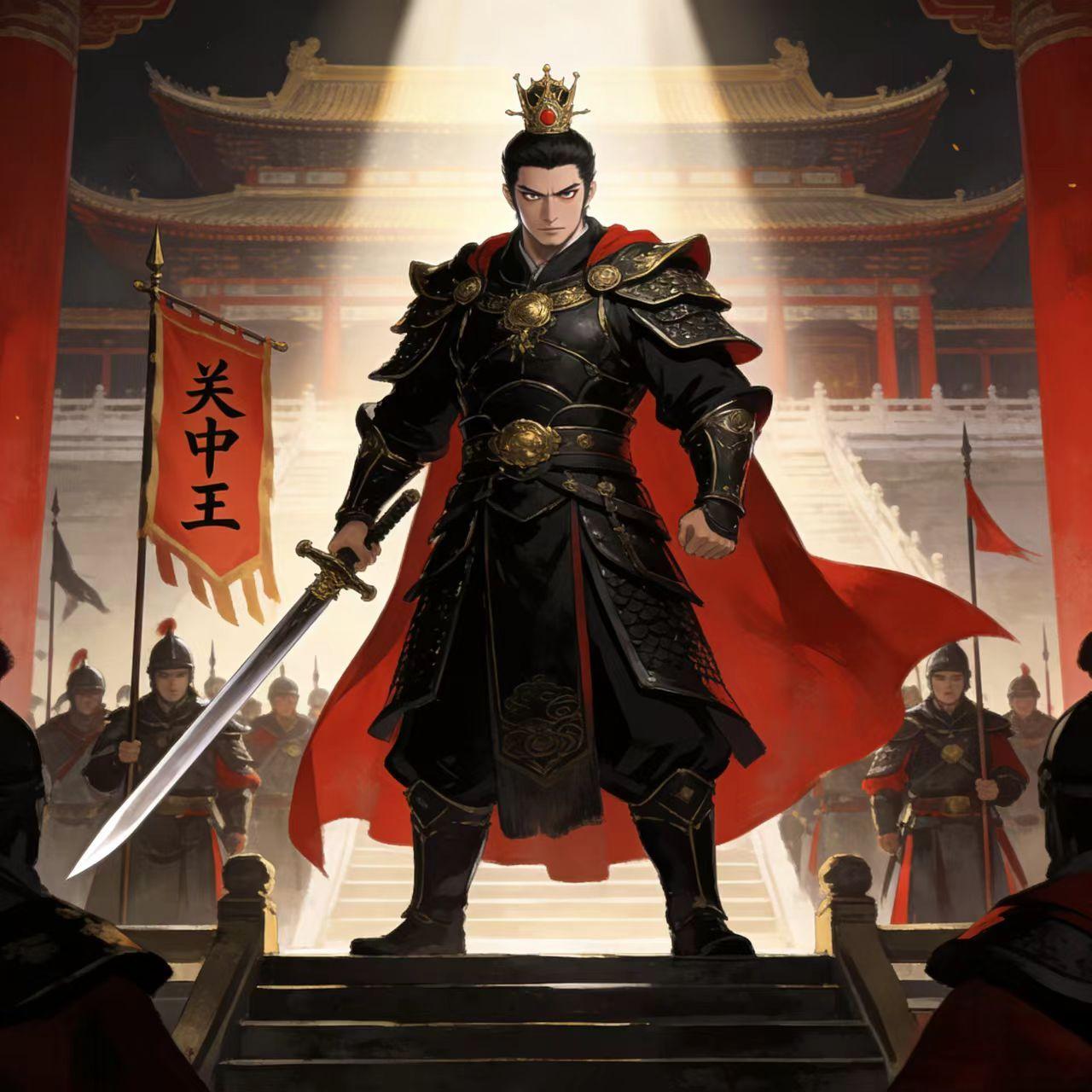 王侯将相宁有种乎(关中王进行曲)封面