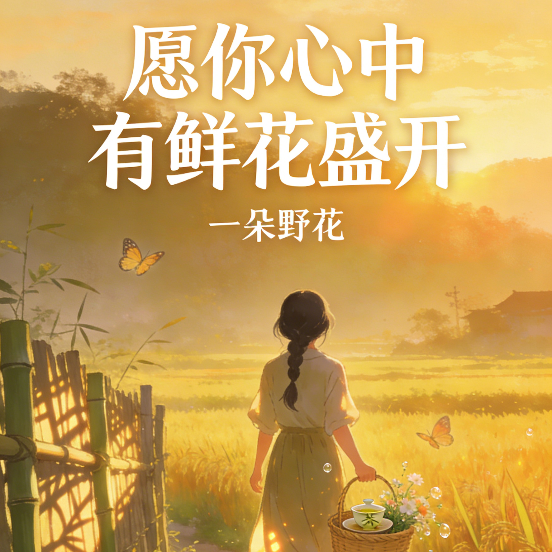 愿你心中有鲜花盛开封面