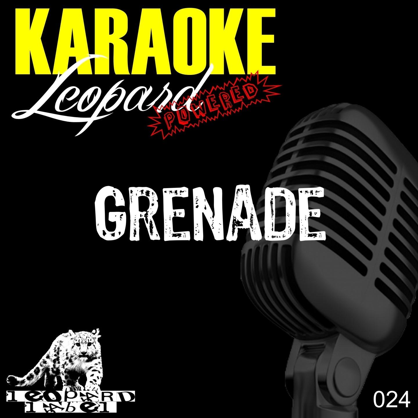 Grenade (Karaoke Version)封面