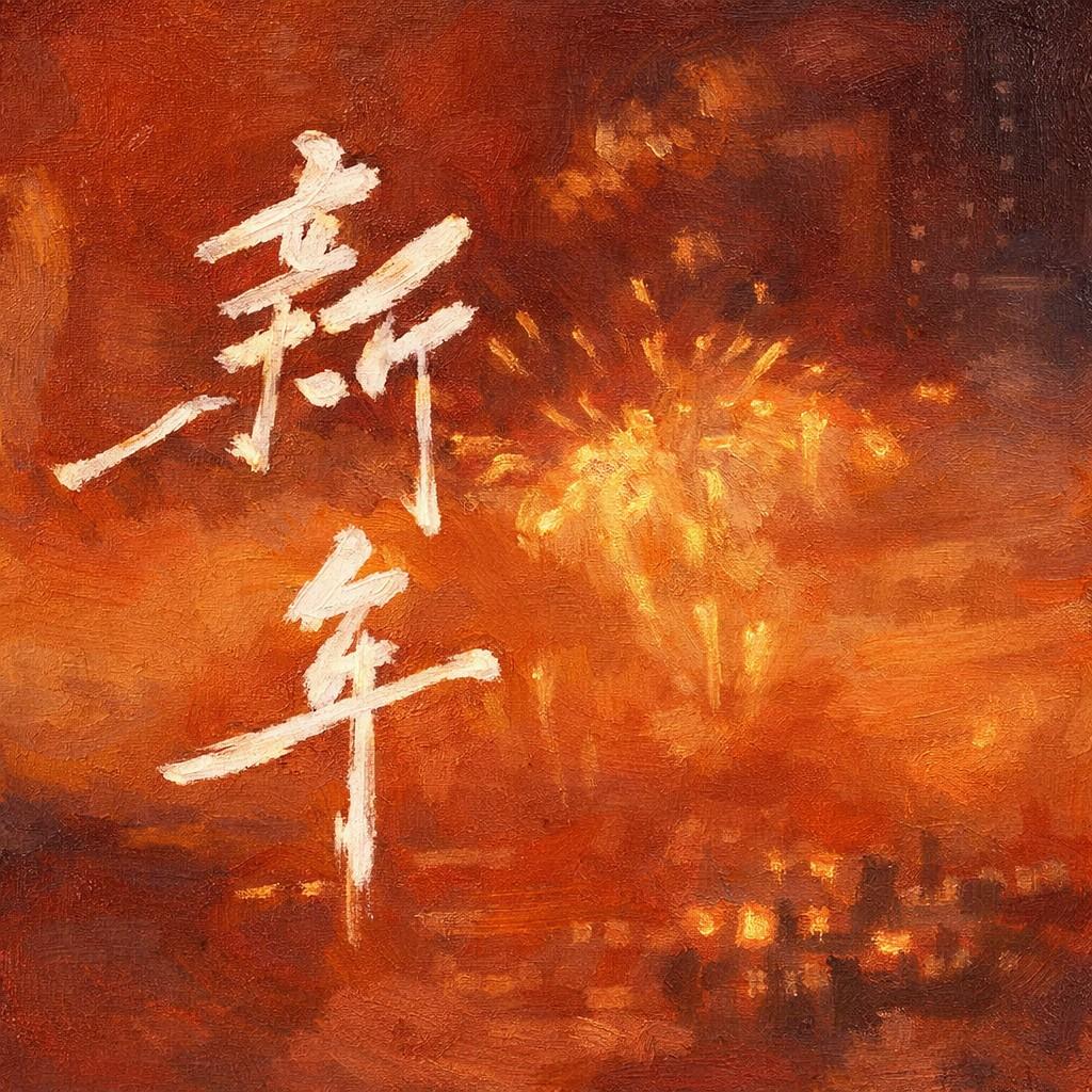 新年 海來阿木煙嗓版 海報