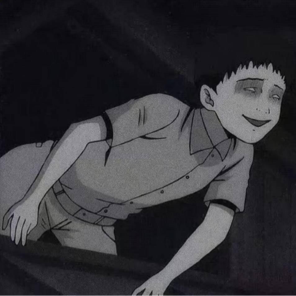 一个人.