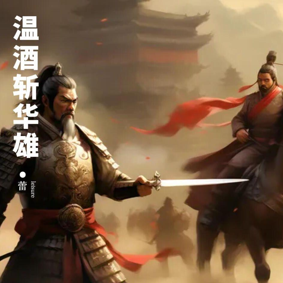 温酒斩华雄 伴奏封面