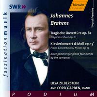 BRAHMS: Tragic Overture, Op. 81 / Piano Concerto in D Minor, Op. 15, arranged for piano 4 hands