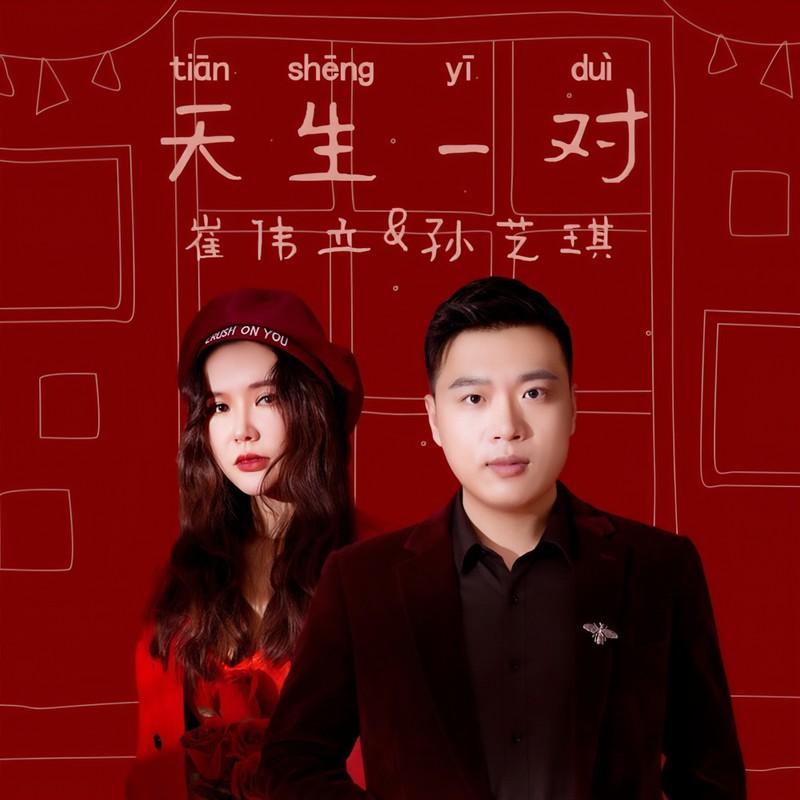 天生一对 (DJ伟然版伴奏)封面