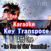 K-Pop Karaoke Key Transpose - 그리고 하나