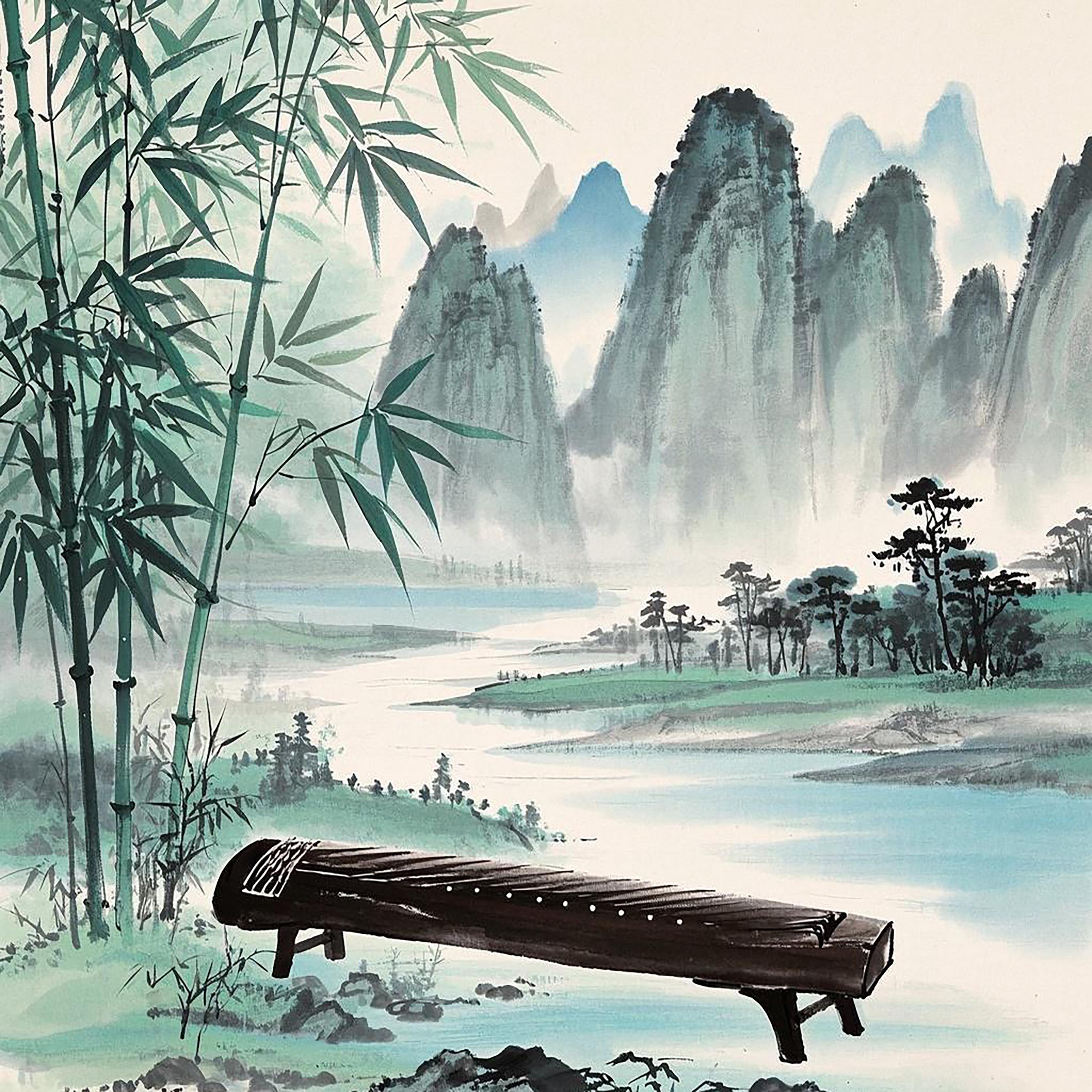 古琴禅修 空山鸟语封面