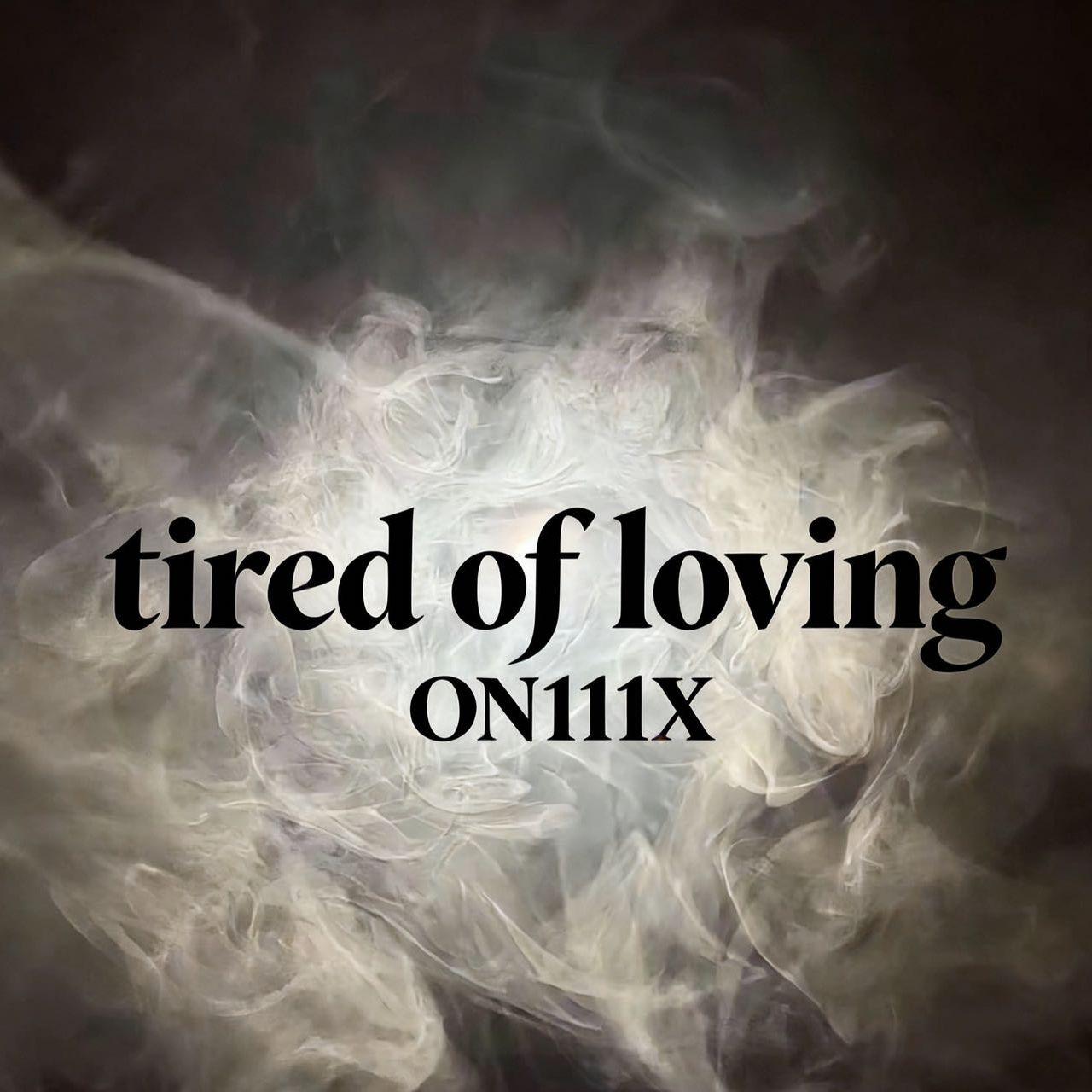 tired of loving封面