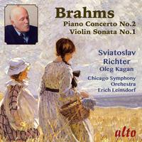 Brahms: Piano Concerto No. 2; Violin Sonata No. 1