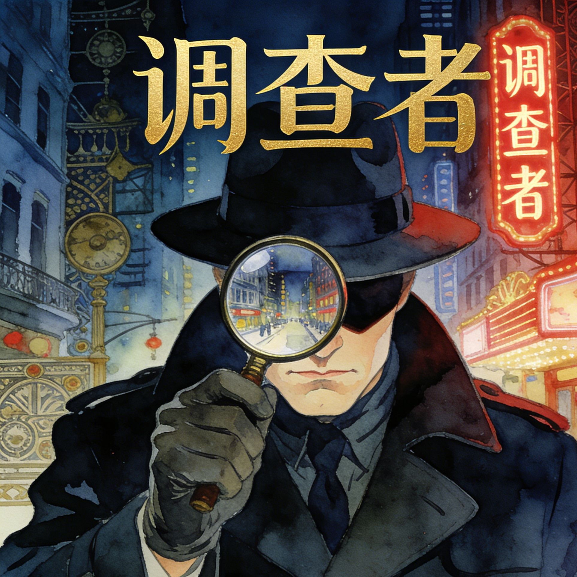 调查者 (放弃规则后被世俗指责)封面