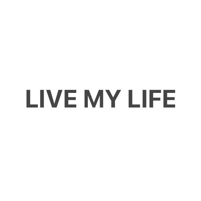 LIVE MY LIFE封面