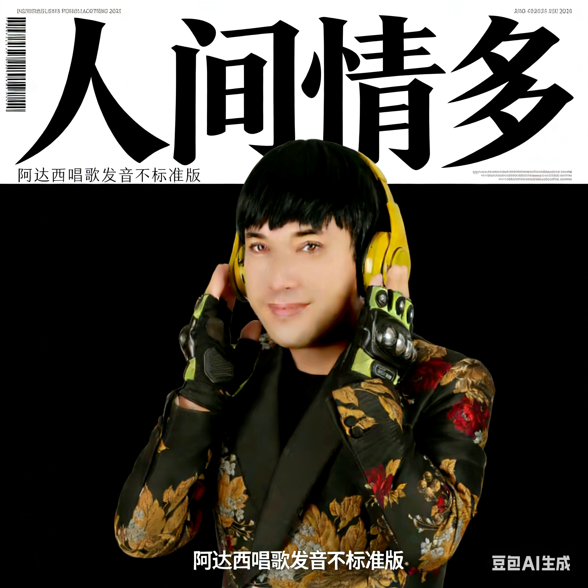 人间情多（Kixilik Dunyada Koptur Muhabbat) (阿达西唱歌版）封面