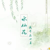 水仙花盛开在四月