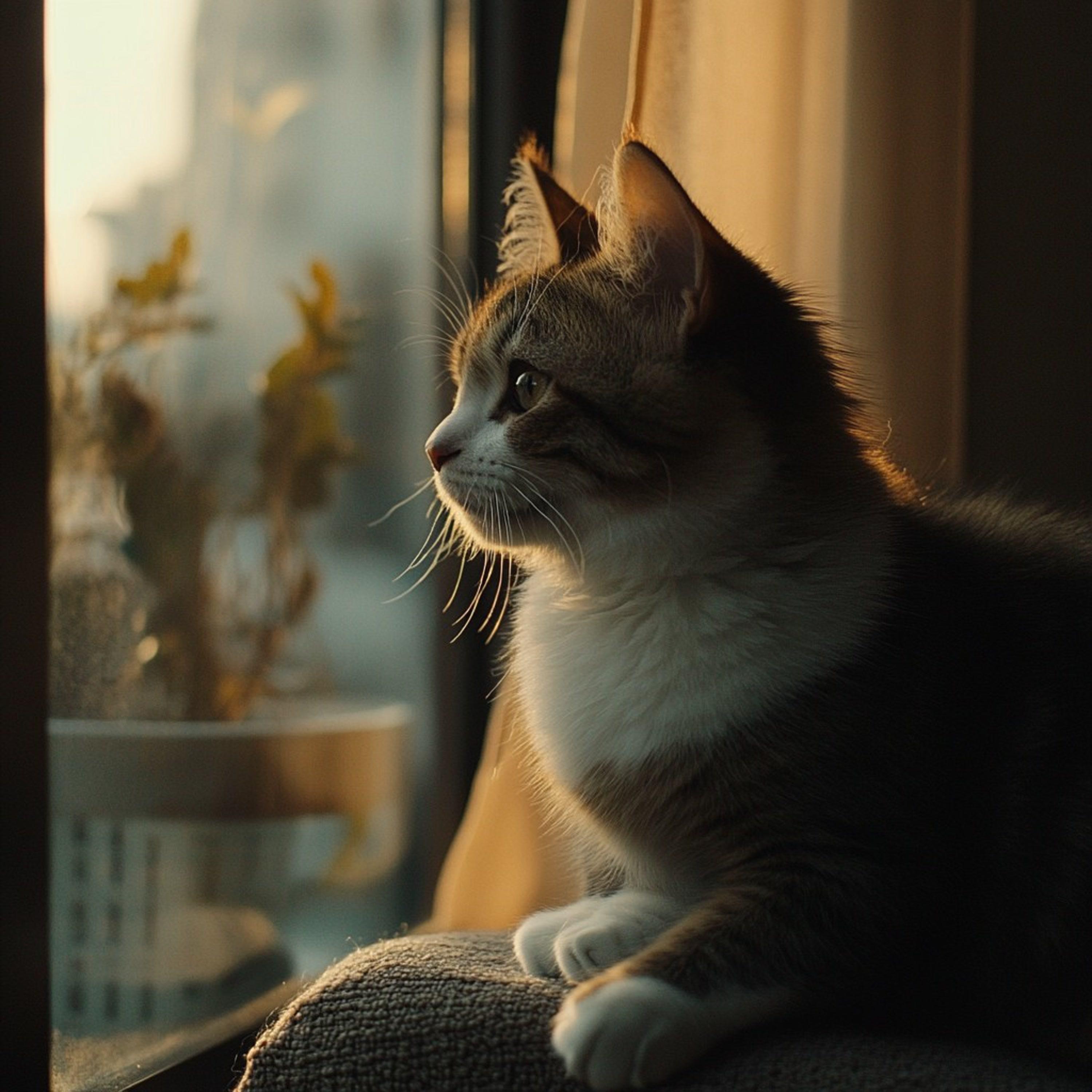 Curated visual reference: Visual Reference: Gentle Meows Soothing Drift Healthy Grounding Deep Cat Relaxation Deep