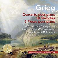 Grieg: Concerto pour piano, 10 Mélodies & 3 Pièces pour piano (Les indispensables de Diapason)