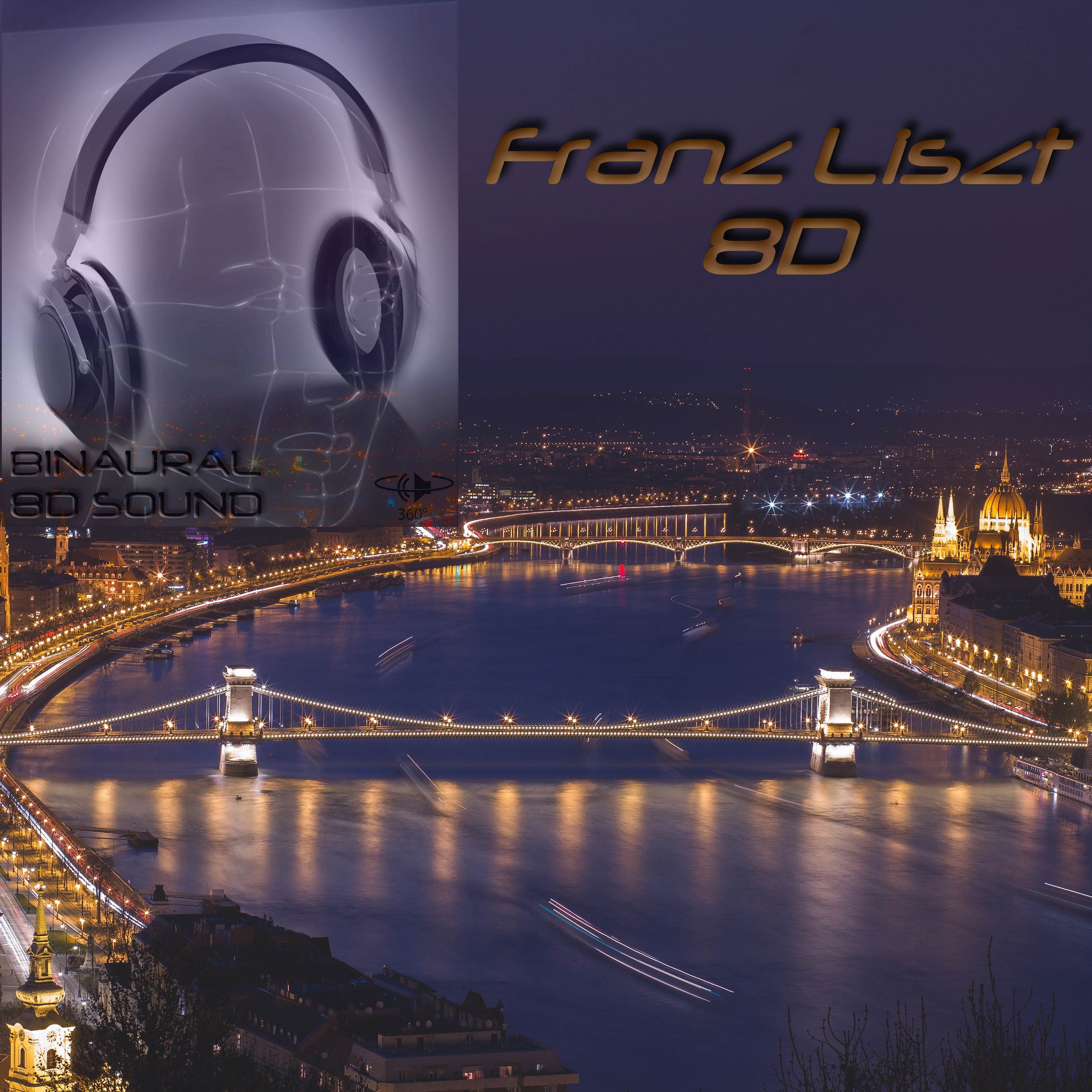 Franz Liszt - Singing on the Water (12 Lieder von Franz Schubert) - 8D Binaural Sound (8D Binaural Sound - Music Therapy)