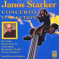 Cello Recital: Starker, Janos - BACH, C.P.E.  BOCCHERINI, L. / VIVALDI, A.  JANSON, J.-B.-A.-J. / COUPERIN, F. (Concerto Collection)