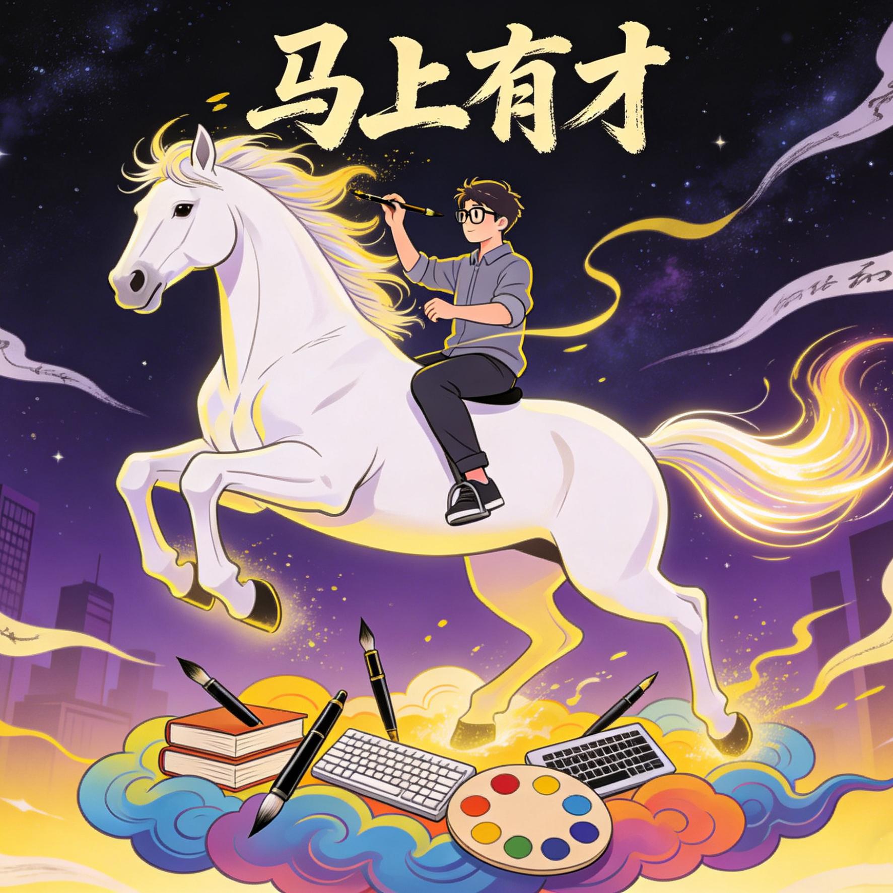 马上有才封面