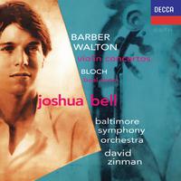 Kernis: Air for Violin; Barber: Violin Concerto; Bloch: Baal Shem; Walton: Violin Concerto