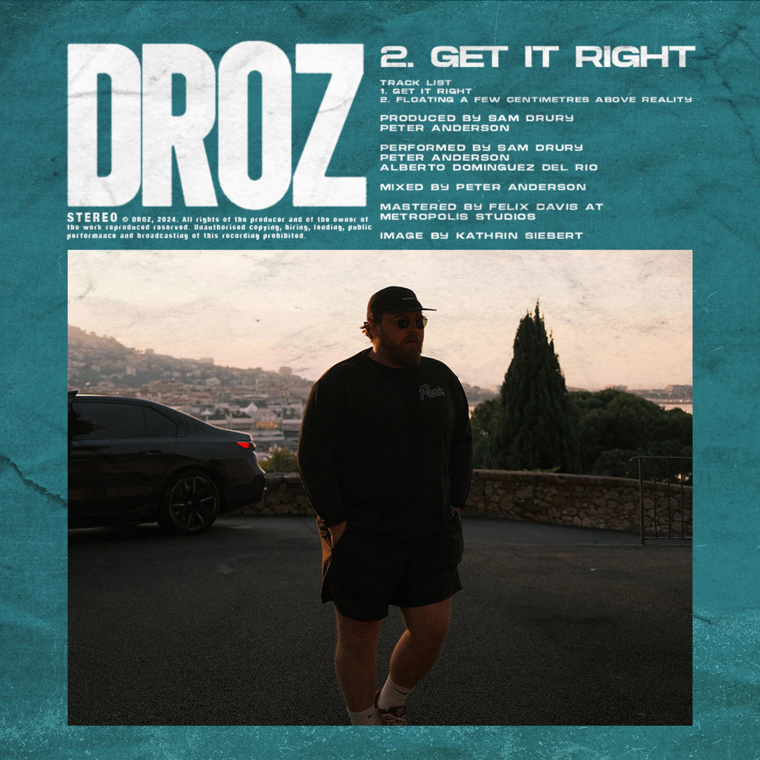 get it right歌手：droz发行时间：2024-06-27发行公司： ℗ 2024 dro