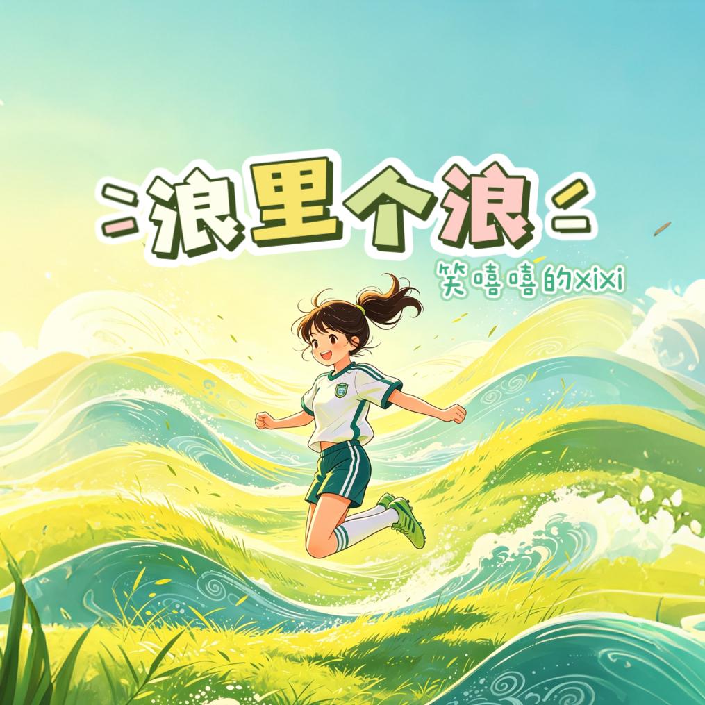 浪里个浪 (伴奏) - 笑嘻嘻的xixi封面