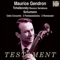 Maurice Gendron Plays Tchaikovsky & Schumann