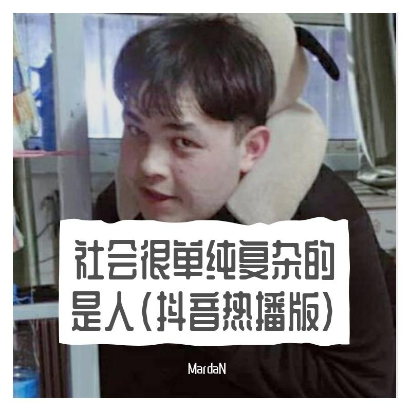 社会很单纯复杂的是人（MrdaN）封面