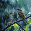 Baby Calming Resting - Rain’s Gentle Drum Soothes the Night