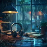 Rain Focus: Study Concentration Rhythms