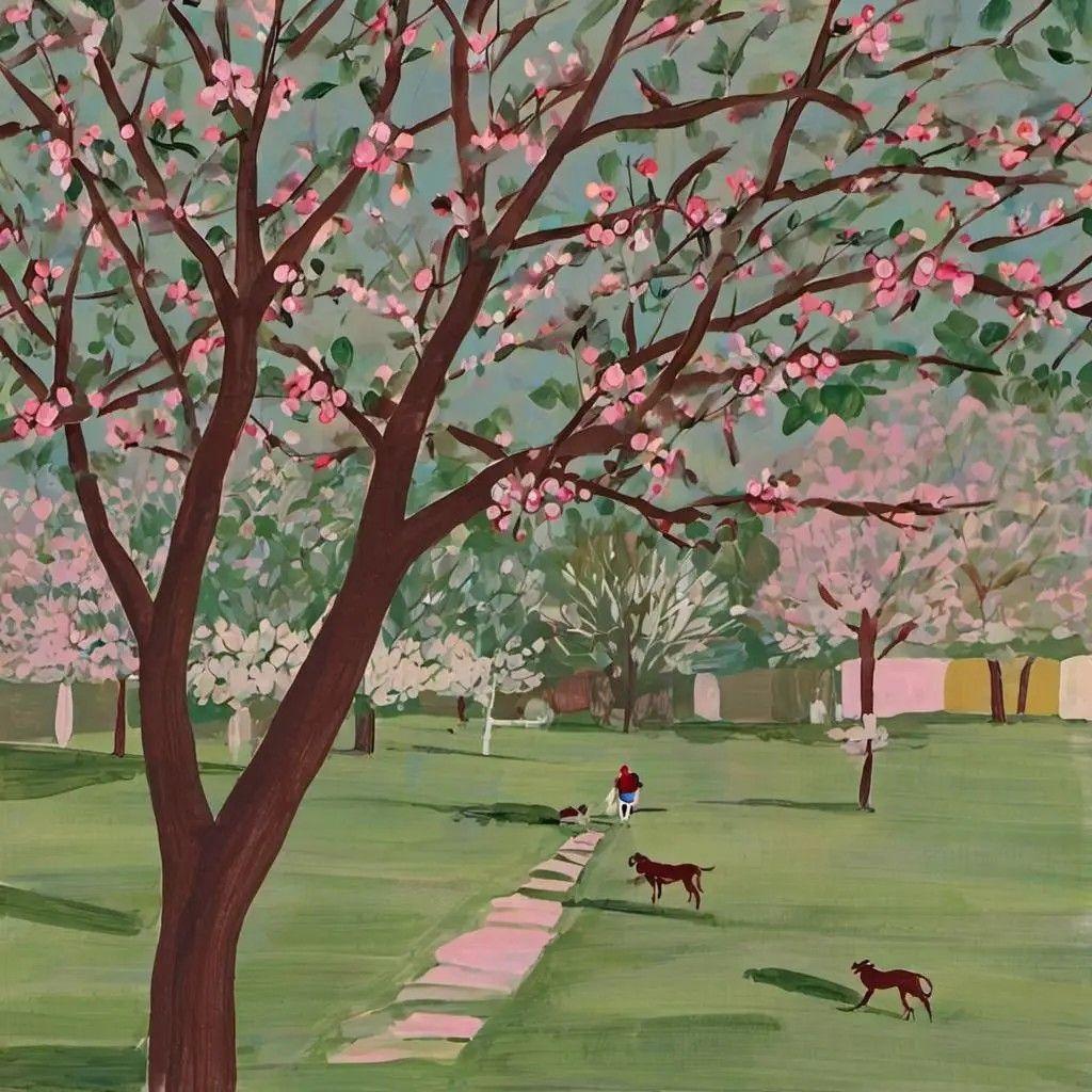 四点的海棠花未眠