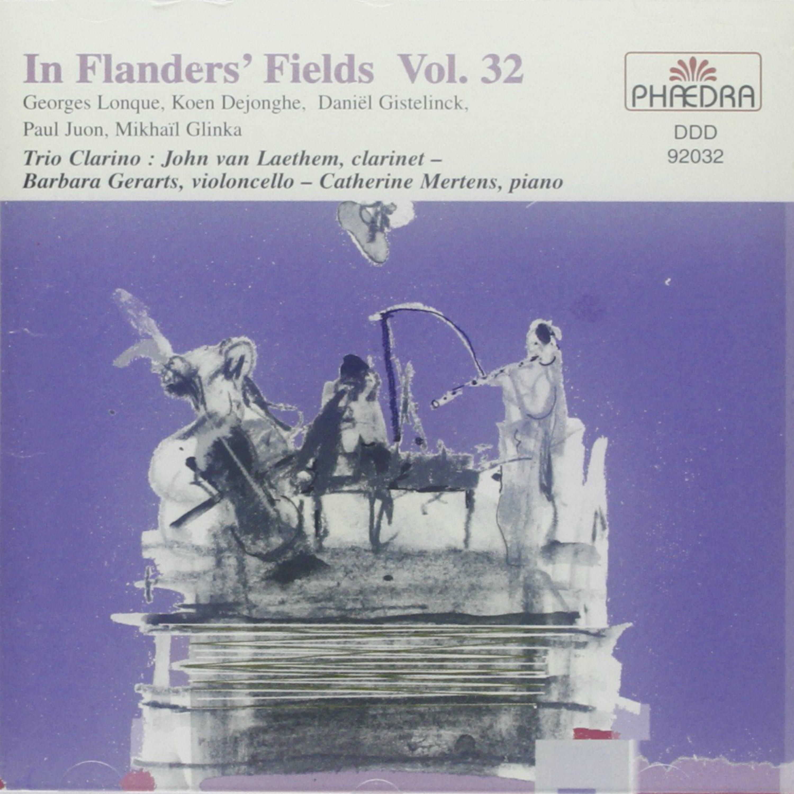 in flanders" fields vol. 32: music for clarinet