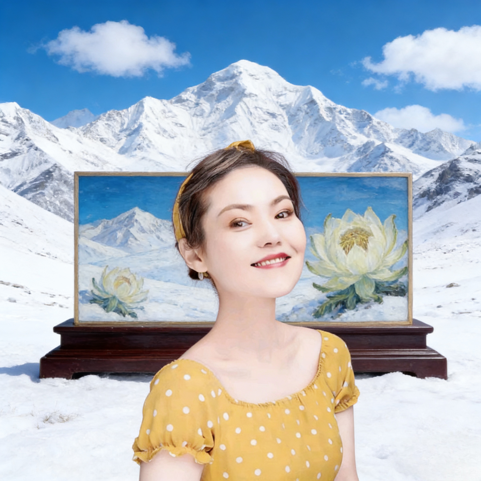 摘一朵雪莲 - Nurmamat Ablat封面