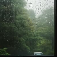 Rain's Embrace: Ambient Relaxation in Nature