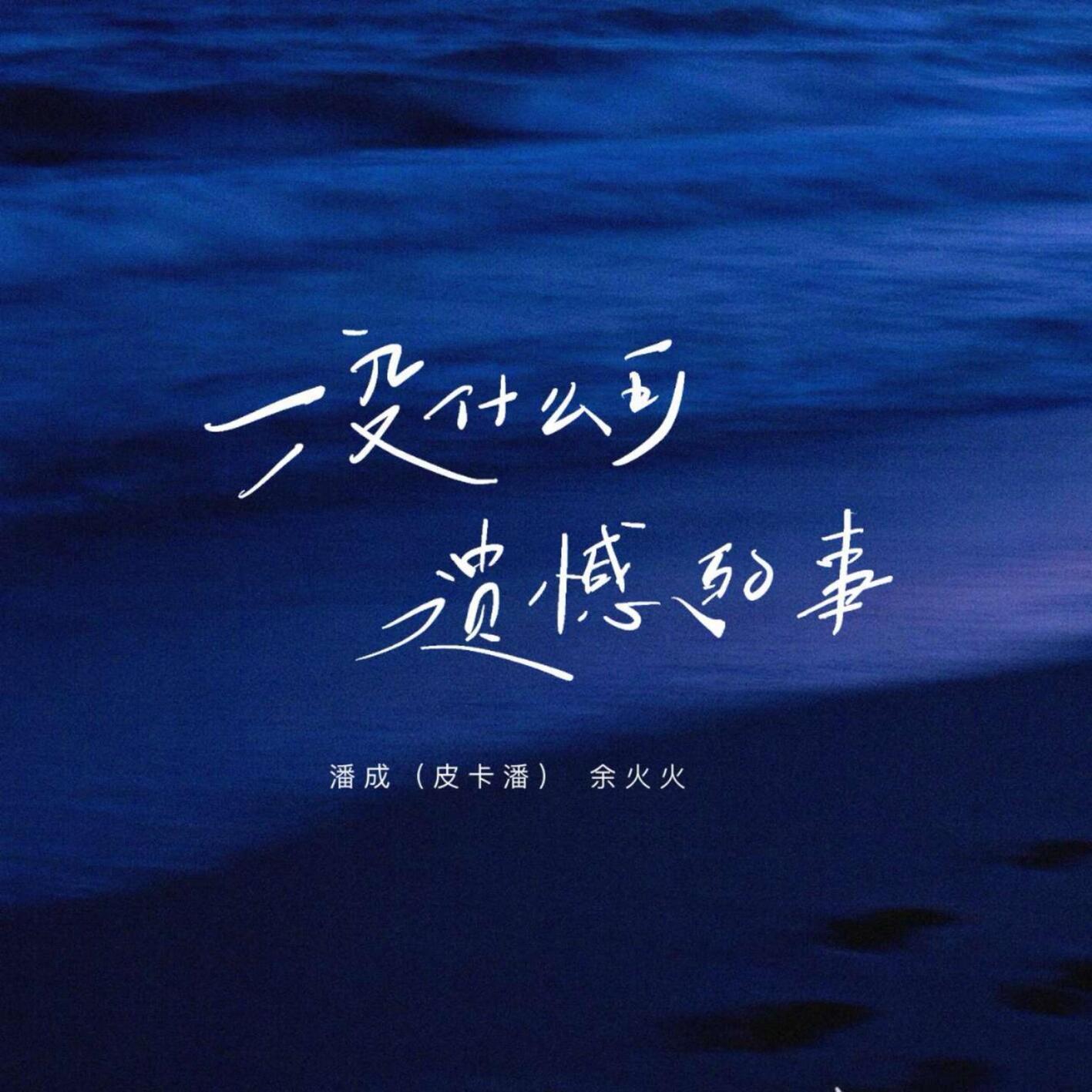 没什么可遗憾的事 (阿诺版) - 潘成（皮卡潘）、余火火封面