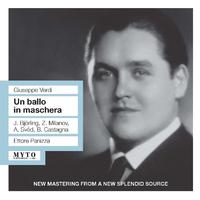 VERDI, G.: Ballo in maschera (Un) [Opera] (Björling, Svéd, Milanov, Metropolitan Opera Chorus and Orchestra, Panizza) (1940)