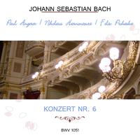 Paul Angerer / Nikolaus Harnoncourt / Felix Prohaska play: Johann Sebastian Bach: Konzert Nr. 6, BWV 1051