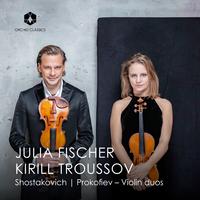 SHOSTAKOVICH, D.: 5 Pieces (arr. L Atovmyan for 2 Violins and Piano) / PROKOFIEV, S.: Sonata for 2 Violins (Violin Duos) (J. Fischer, Troussov)