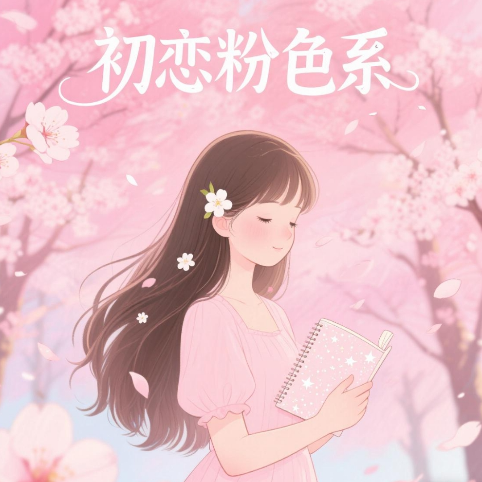 初恋粉色系封面