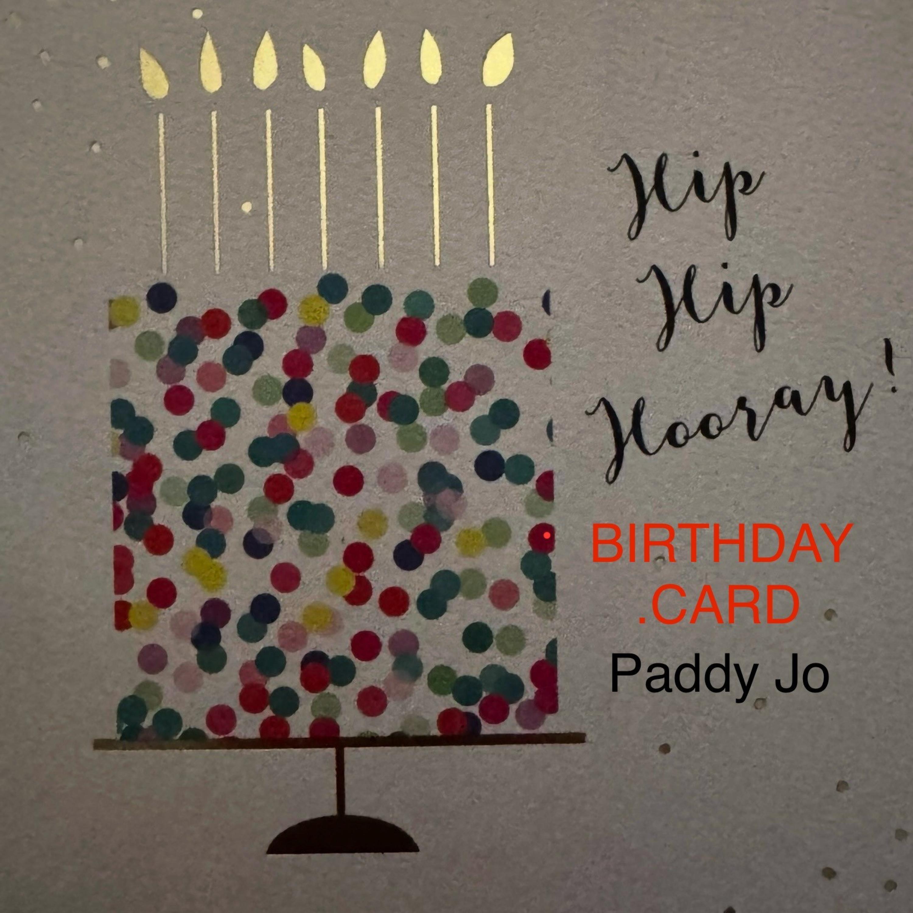 Birthday card