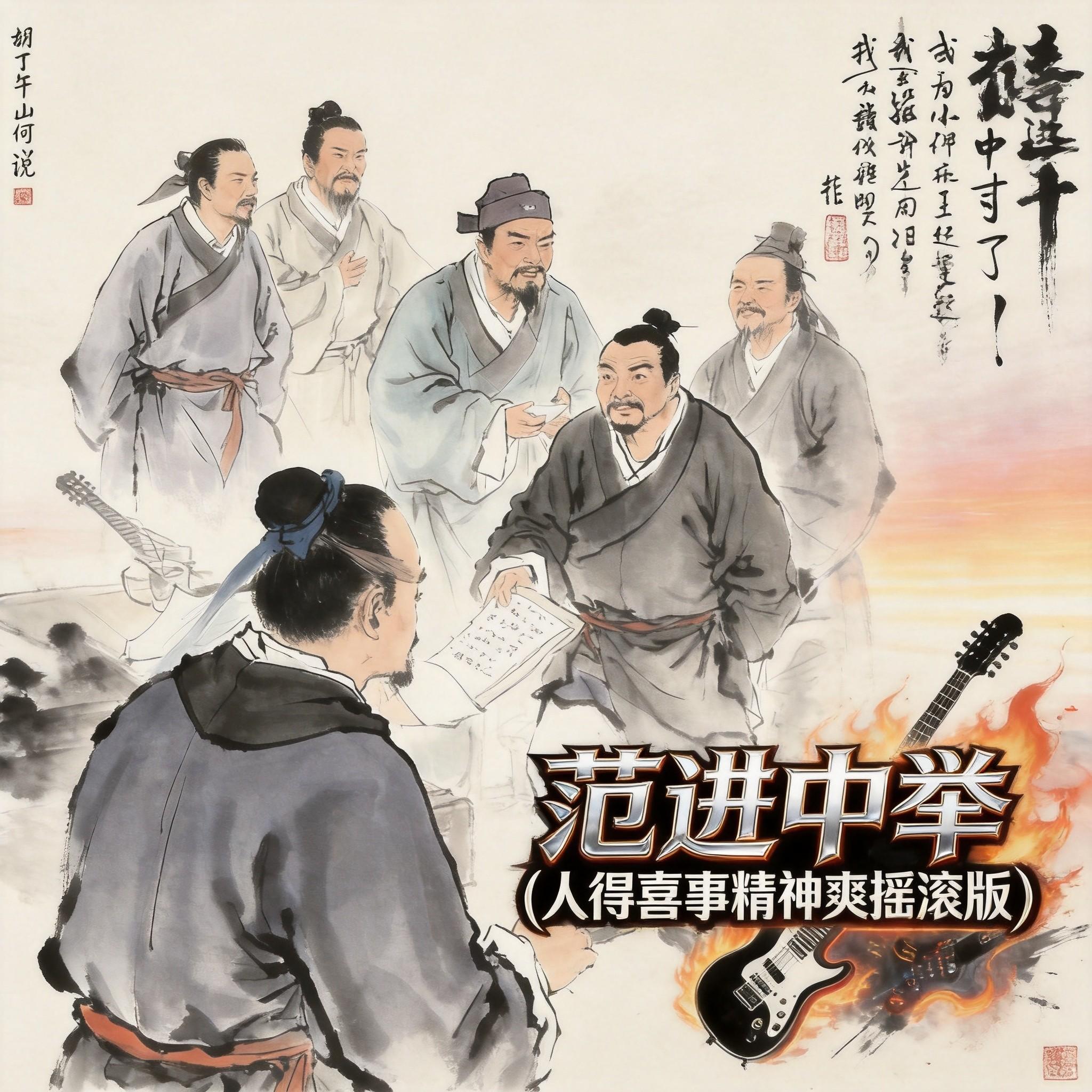 范进中举_小黑_范进中举(人得喜事精神爽摇滚版） | 在线播放_范进中举歌词_范进中举下载 | 网易云音乐