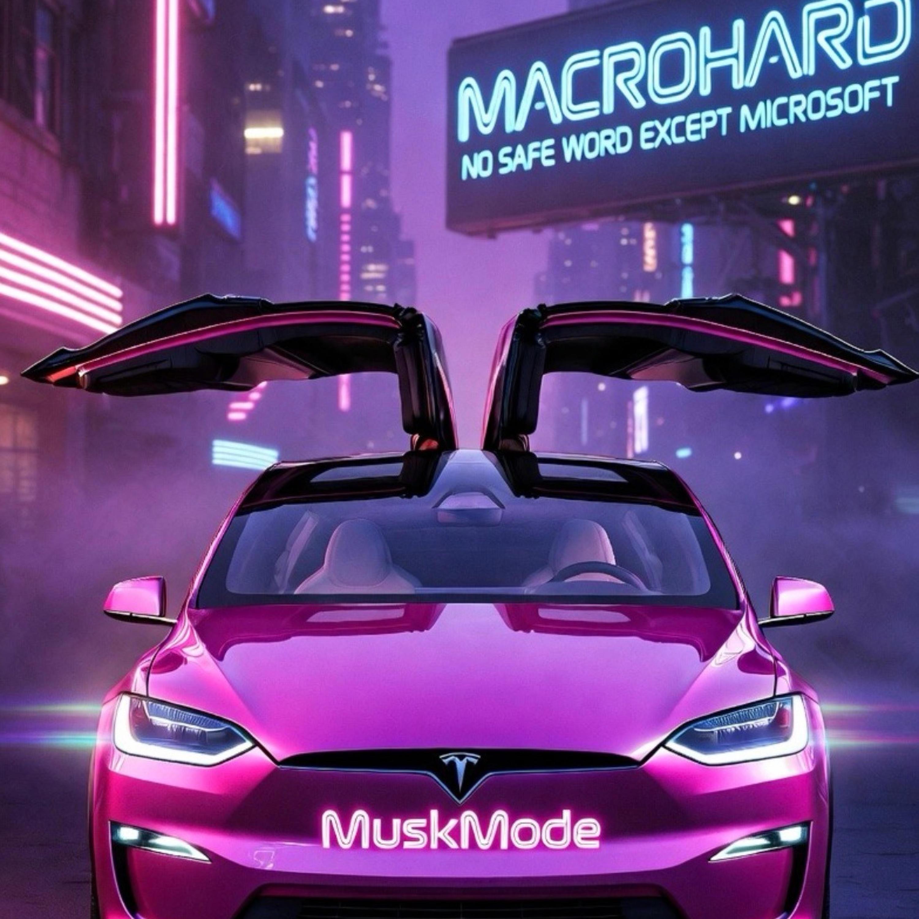 Tesla Glow In The Neon Light