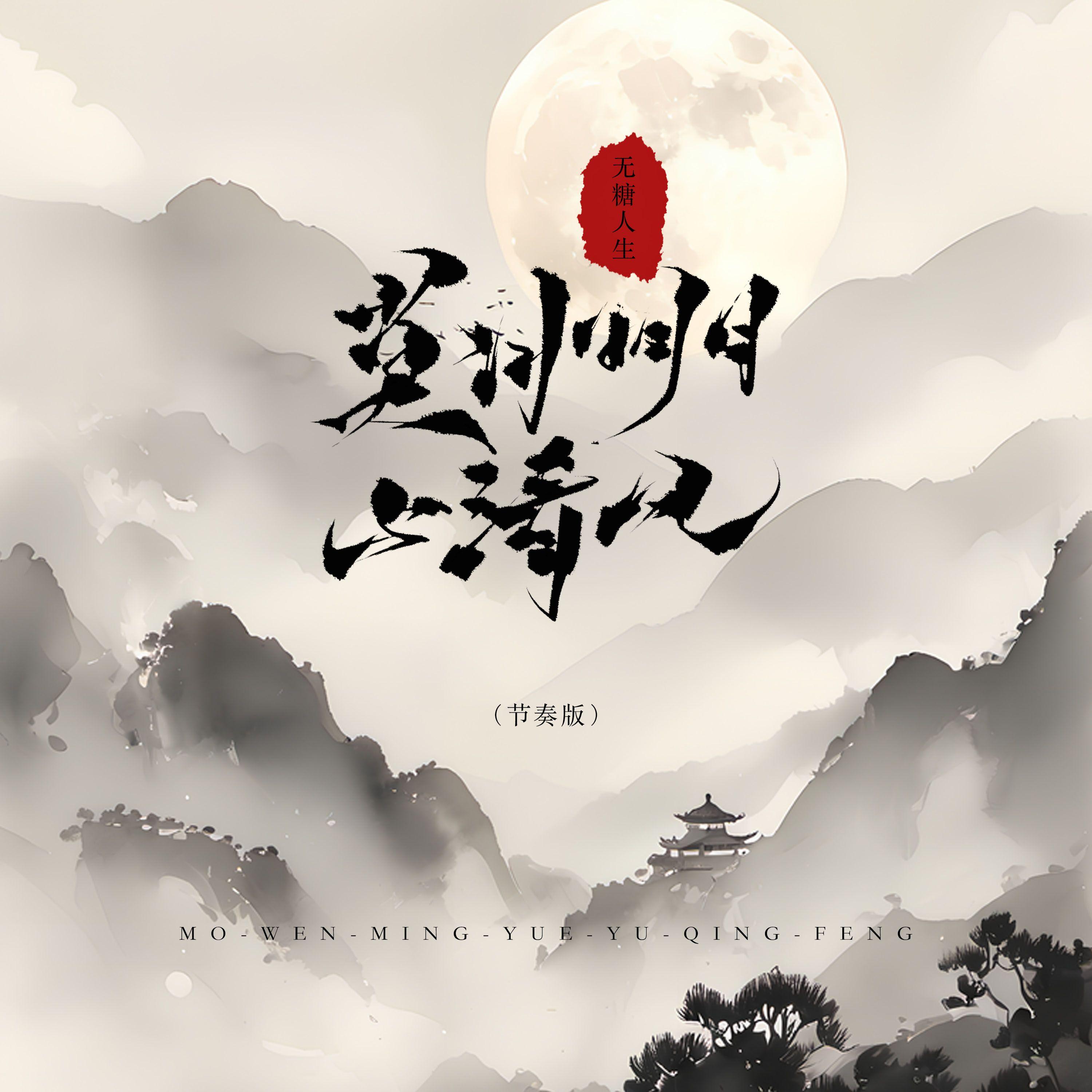 莫问明月与清风（节奏版） - 无糖人生封面