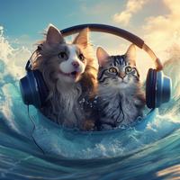 Serenity Ocean: Pets Relaxing Echoes