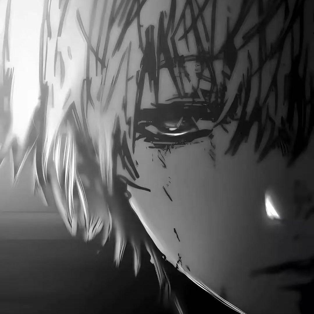 阴天遮住你的侧脸