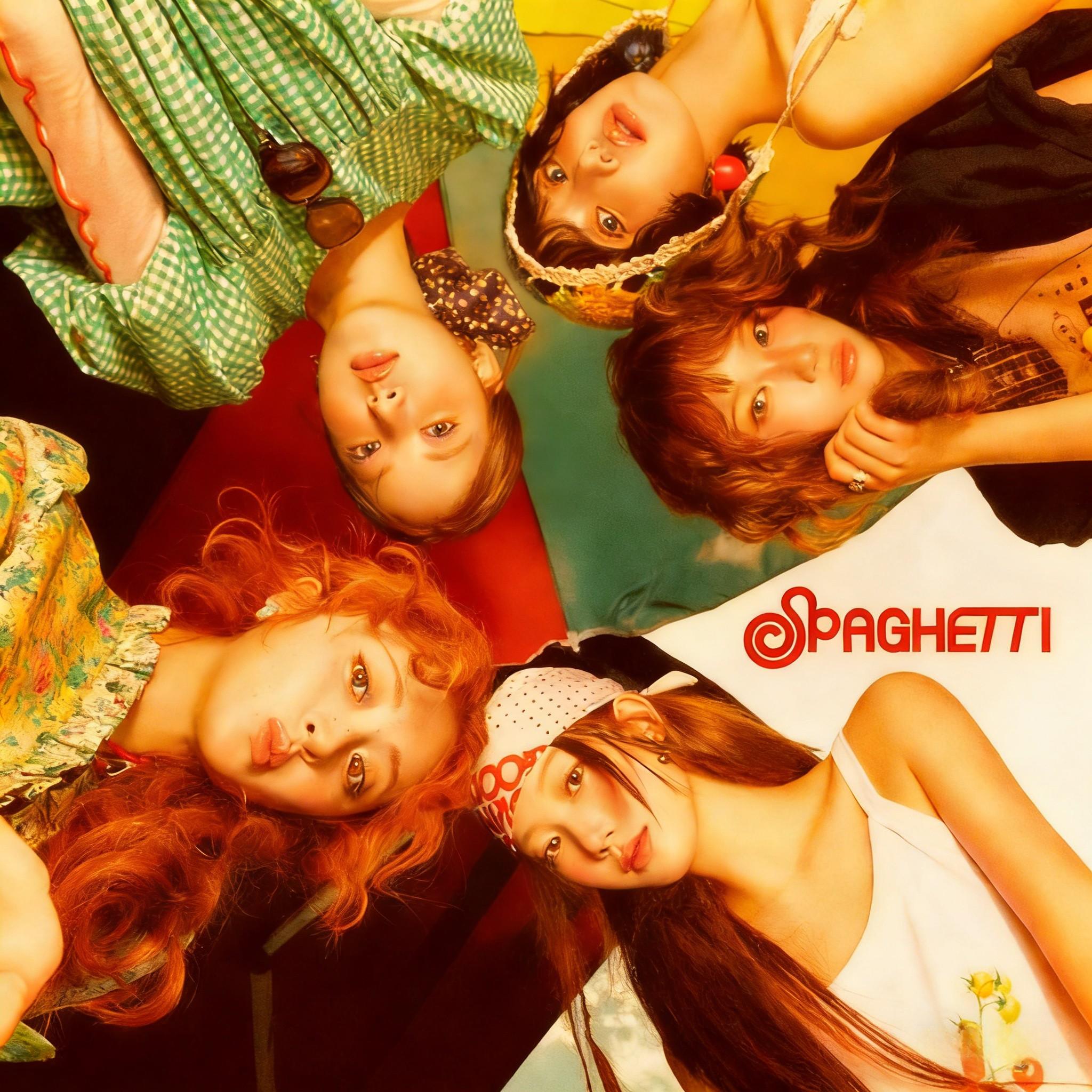 SPAGHETTI LE SSERAFIM Afro cover