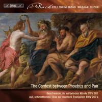 BACH, J.S.: Secular Cantatas, Vol. 9 (Suzuki) - BWV 201, 207a (The Contest between Phoebus and Pan)