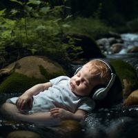 Binaural River Lullabies: Baby Sleep Harmony