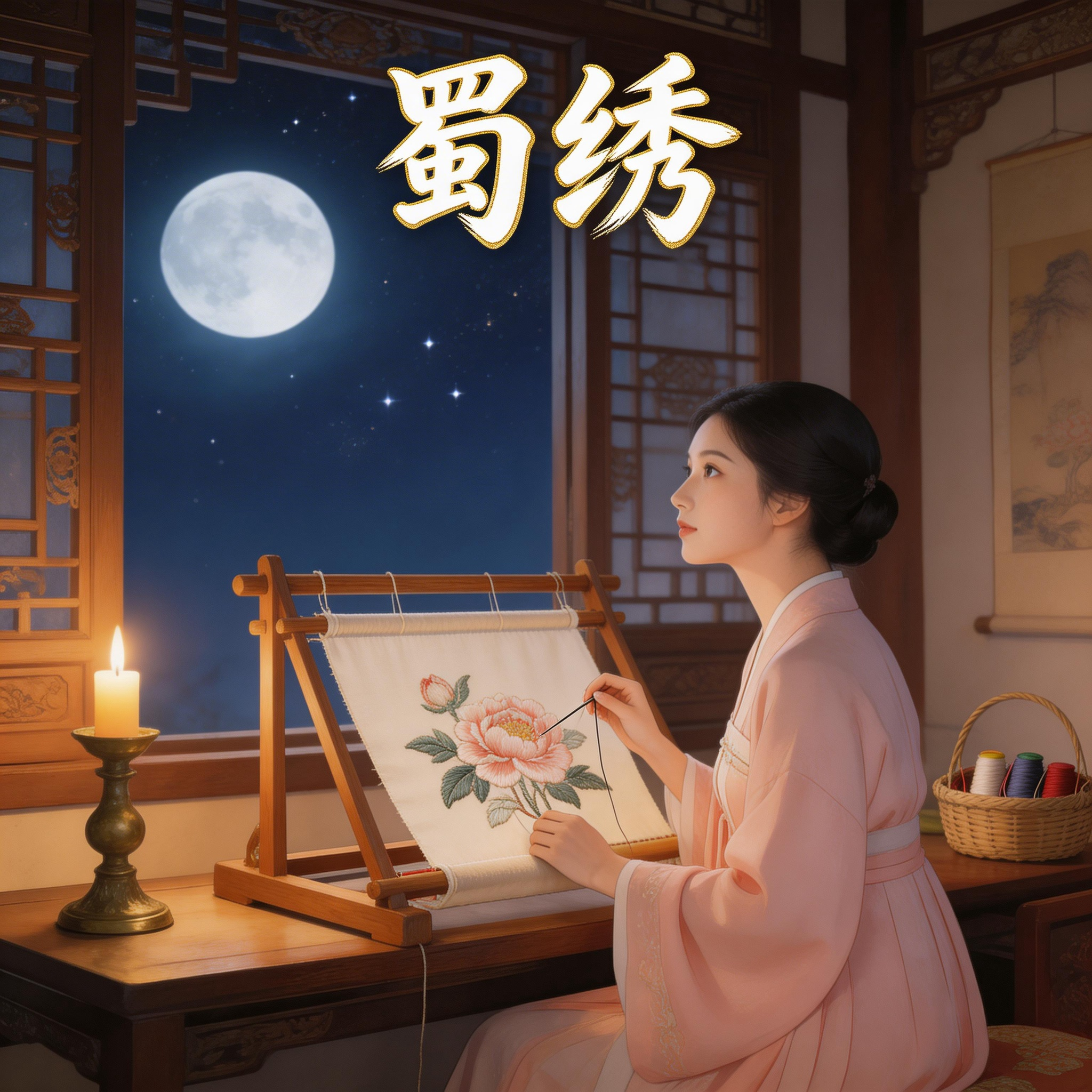 蜀绣封面